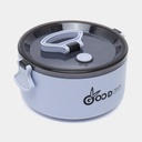 Boîte à Lunch  à Double Couche Avec Couverts 