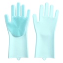 Paire Gants  de Lavage réutilisables en Silicone 