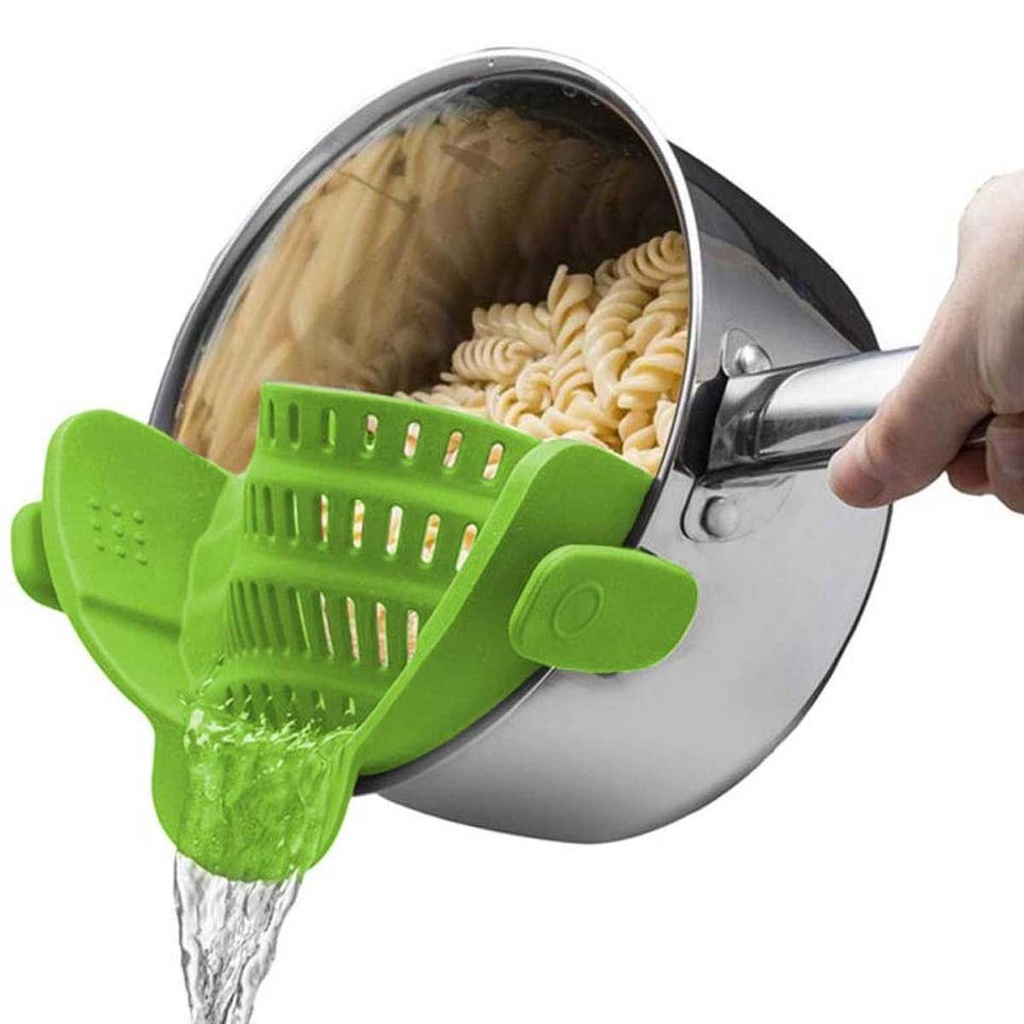 Passoire à clip en silicone
