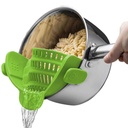 Passoire à clip en silicone