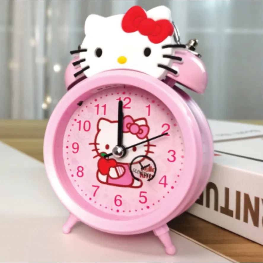Horloge Réveil avec Alarme Mécanique Motif Dessin Animé pour Enfant-Motif 5