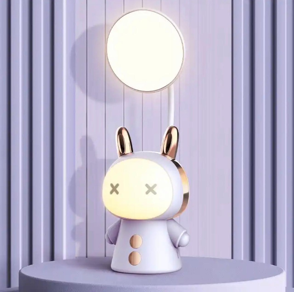 Lampe De Bureau Rechargeable LED Motif cartoon-Violet
