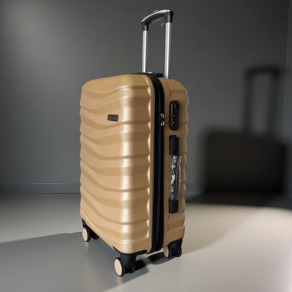 Petite Valise Valora Caramel En ABS Incassable Modèle 1