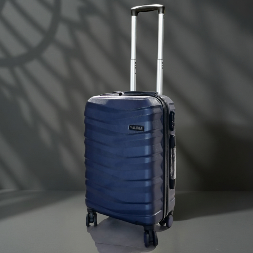 Petite Valise Valora Bleu En ABS Incassable Modèle 1