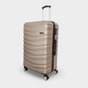 Grande Valise Valora Champagne En ABS Incassable 
