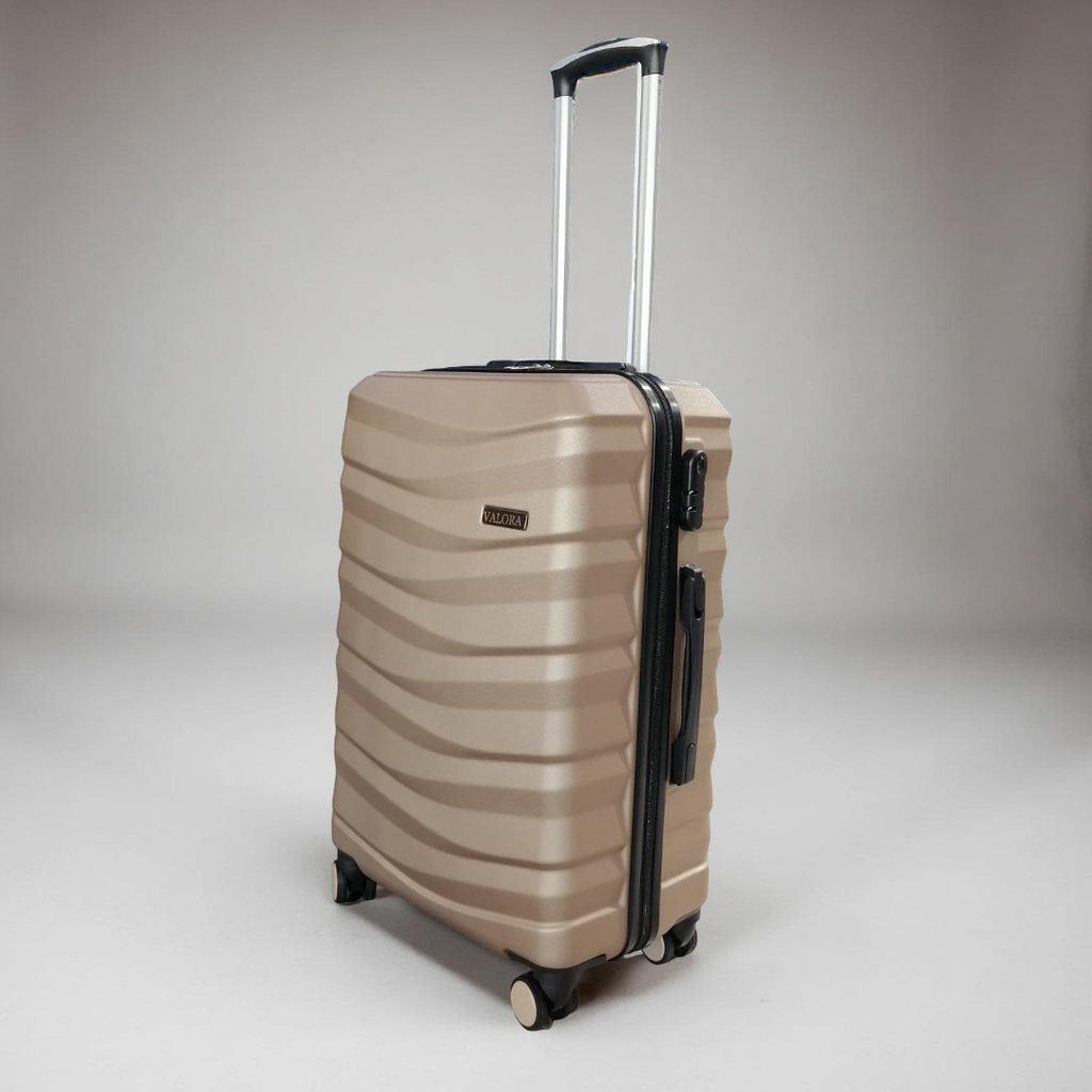 Moyenne Valise Valora Champagne En ABS Incassable  