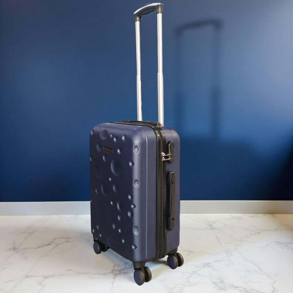 Petite Valise Valora Bleu En ABS Incassable Modèle 2
