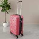 Petite Valise Valora Rouge En ABS Incassable  