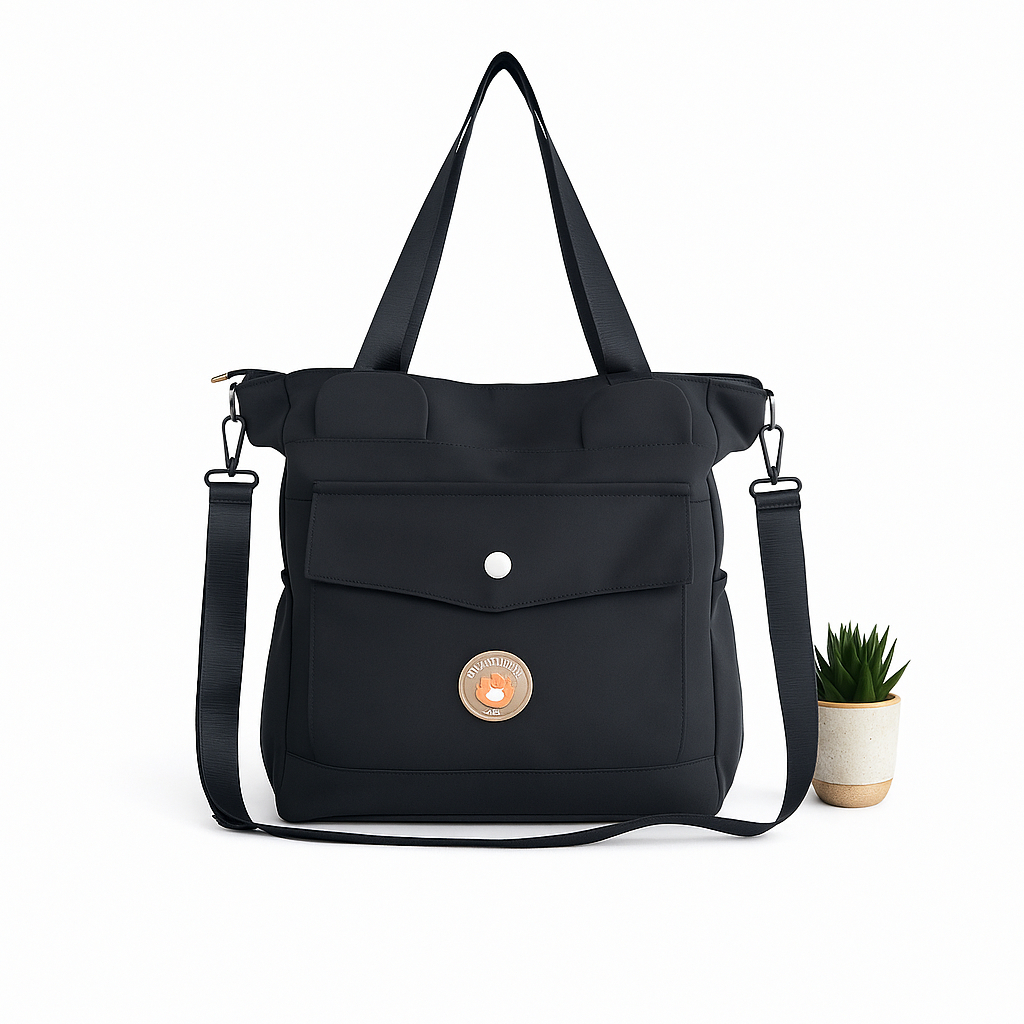 Sac à Main Mignon Style Coréen Avec Oreilles D’Ourson Noir