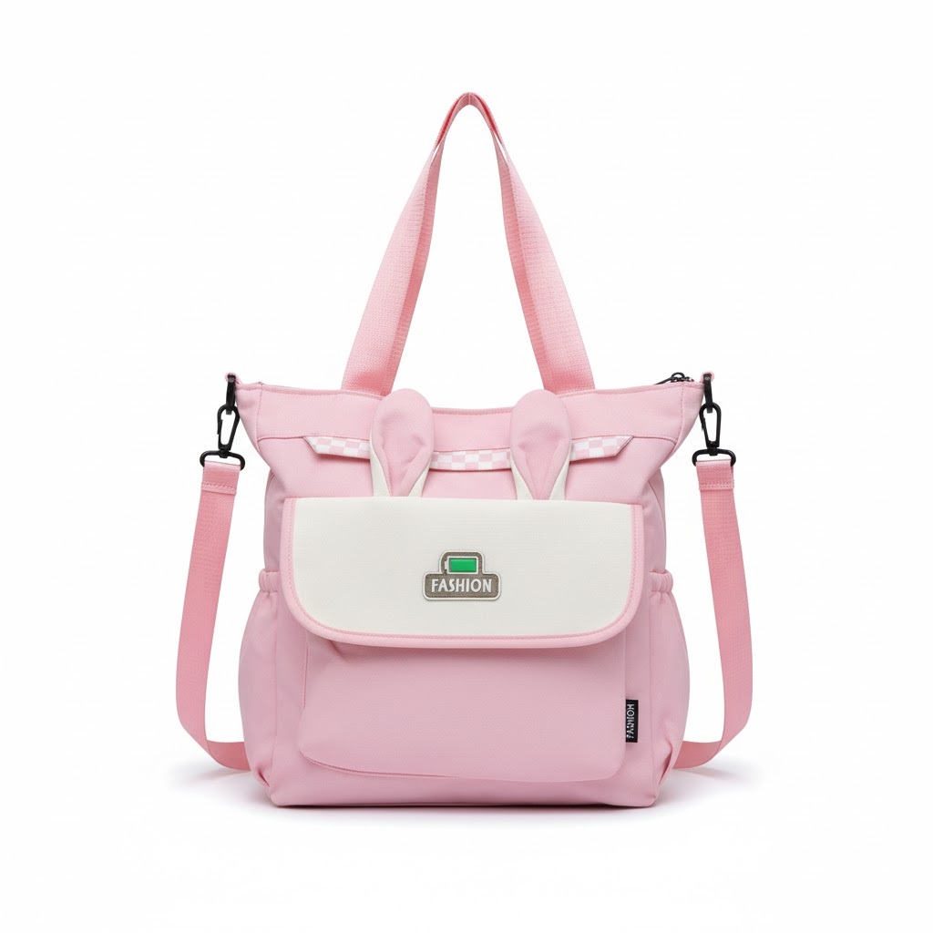 Sac à Main Motif Rabbit Lovely Rose