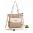 Sac à Main Motif Rabbit Lovely Beige