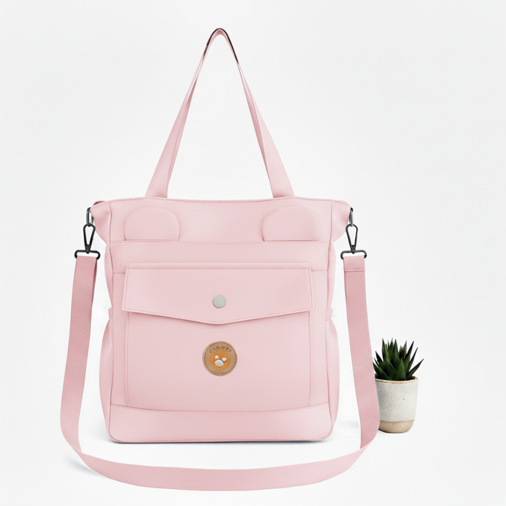 Sac à Main Mignon Style Coréen Avec Oreilles D’Ourson Rose