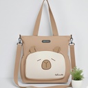 Sac à Main Motif Bébé Ours Marron