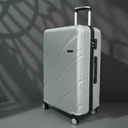 Grande Valise Valora Silver En ABS Incassable Modèle 3