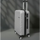 Moyenne Valise Valora Silver En ABS Incassable Modèle 3