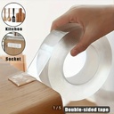 Ruban Adhésif Double Face Transparent 3 cm x 2 m