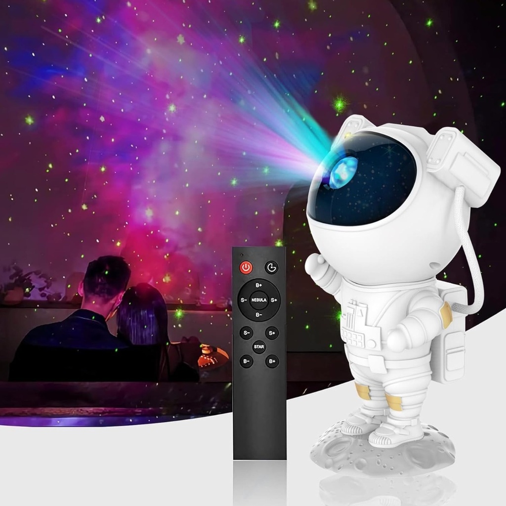 Jeux de lumière forme Robot en blanc 2 modes avec cable