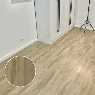 Pack de 36 Plaques PVC Autocollantes Pour Sol – Effet Bois Beige – 91,44 × 15,24 cm – Modèle HM3015 – 5,03 m²