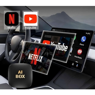 Adaptateur CarPlay Sans Fil & Android Auto – Double Système, WiFi 5G, Bluetooth 5.3