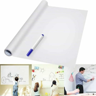 Papier Blanc Pour Tableau  Multifonctionnel 44 × 300 cm