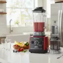 PROVA Blender 2 en 1 Avec Grinder 500W – 2,5 L – Rouge
