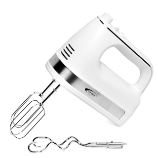 Florence Batteur Électrique 200W – 5 Vitesses + Turbo – Blanc - Modèle HK406