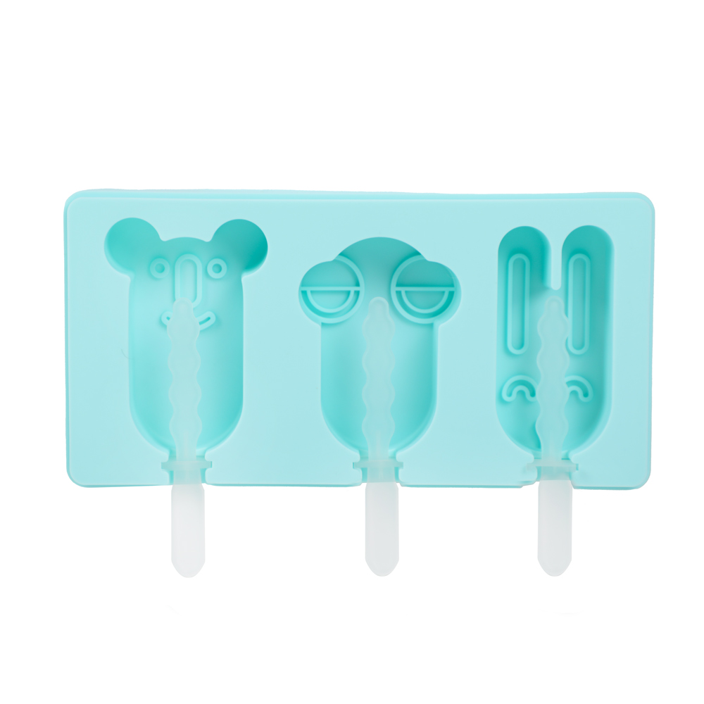 Moule à crème glacée de dessin animé en silicone-Motif 3