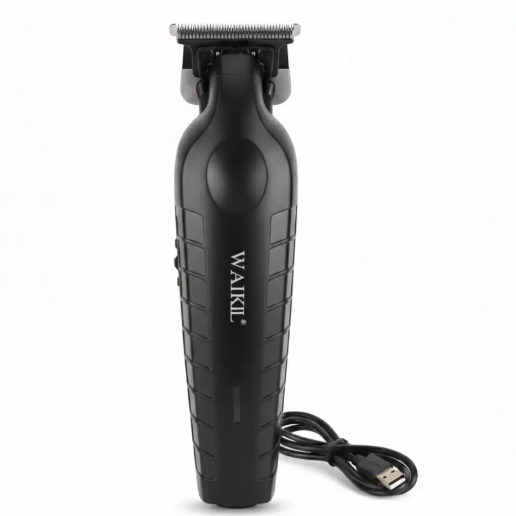 WAIKIL WL-1782  Tondeuse Professionnelle Sans Fil Rechargeable Noir