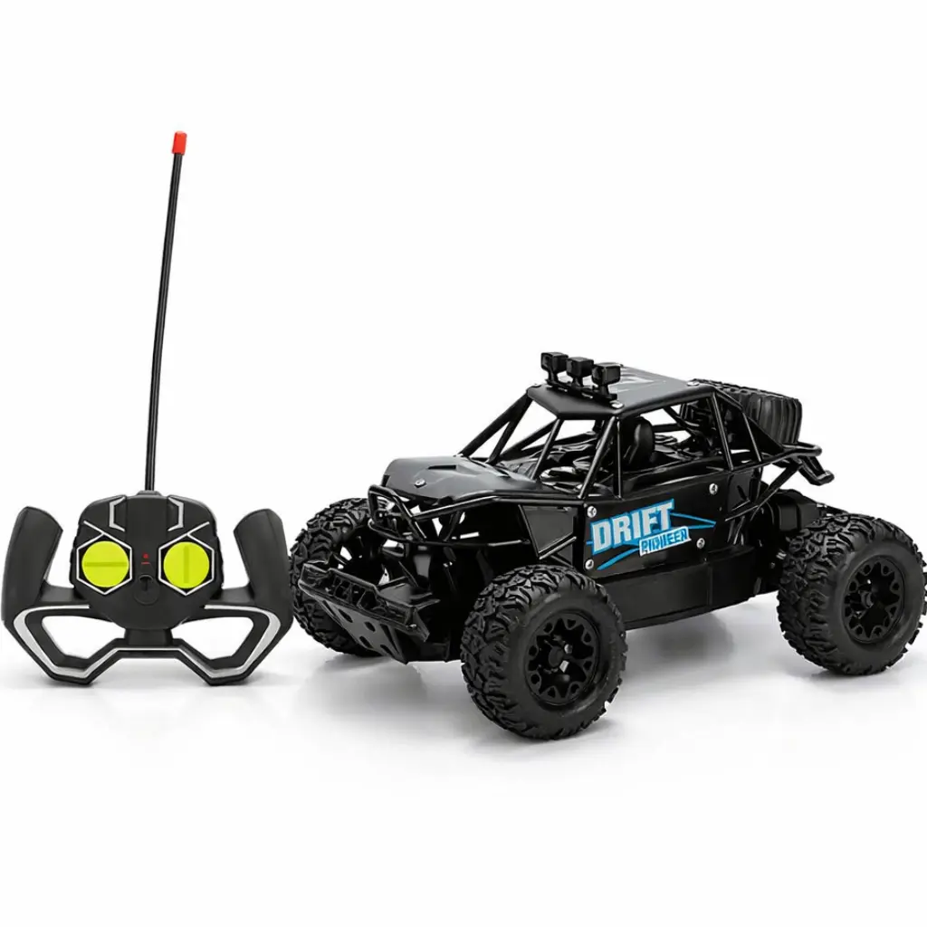 Voiture Télécommandée RC Drift Pioneer – Buggy Tout-Terrain Rechargeable – 4 Canaux - Bleu