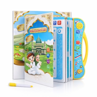 Livre Électronique Éducatif Pour Enfants 3+  Jouet d’Apprentissage Interactif Sonore