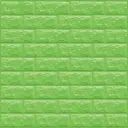 Panneau Mural Adhésif Vert - Anti-Humidité 3D - 77 * 70 cm