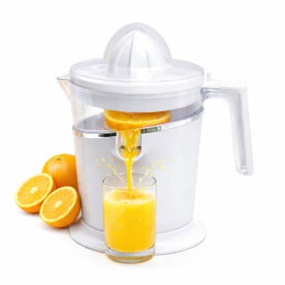 Florence Presse-Agrumes Électrique 100W  – 0,8L – Bidirectionnel –Blanc - Modèle HK444-4