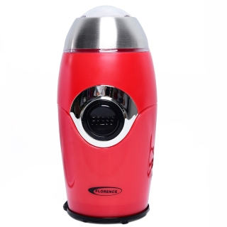 FLORENCE Moulin à Café Électrique 50g – 200W – Rouge | Modèle HK405