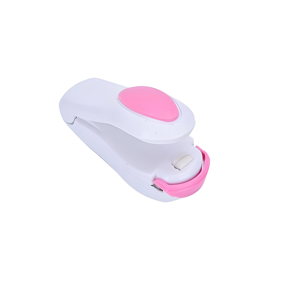 Mini Soudeuse à plastifier portable en plastique-Blanc