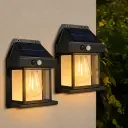 Pack de 2 Appliques Solaires Murale sLED avec Détecteur de Mouvement – 600LM – Modèle 889