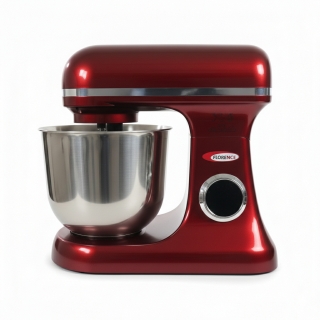 Florence Robot Pétrin Avec Bouton Afficheur 7L 2000W – Rouge - Modèle SM-B08SD