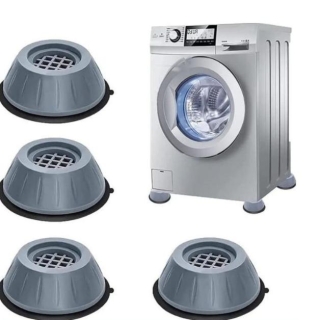 Lot de 4 Tampons anti vibrations et antidérapant pour machine à laver