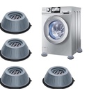 Lot de 4 Tampons anti vibrations et antidérapant pour machine à laver
