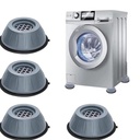 Lot de 4 Tampons anti vibrations et antidérapant pour machine à laver