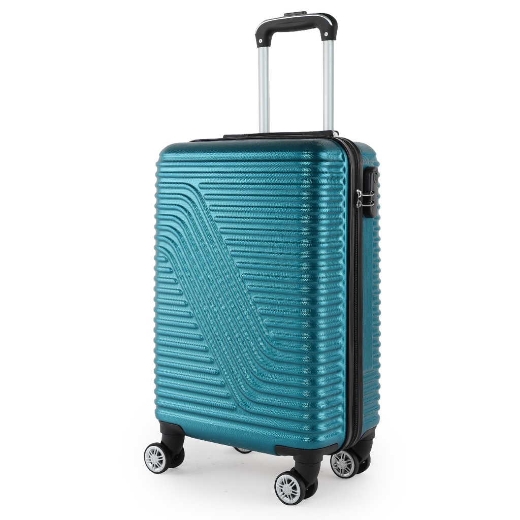 SAFARI Petite Valise Incassable en ABS-Bleu turquoise