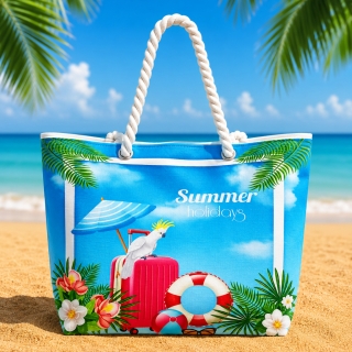 Sac de Plage – Motif Summer Holidays 50 x 37 x 14 cm