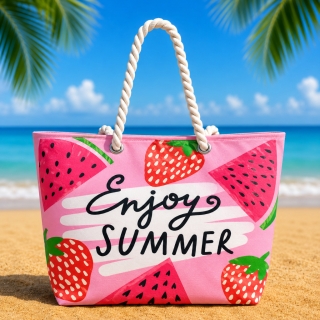 Sac de Plage – Motif Enjoy Summer 50 x 37 x 14 cm