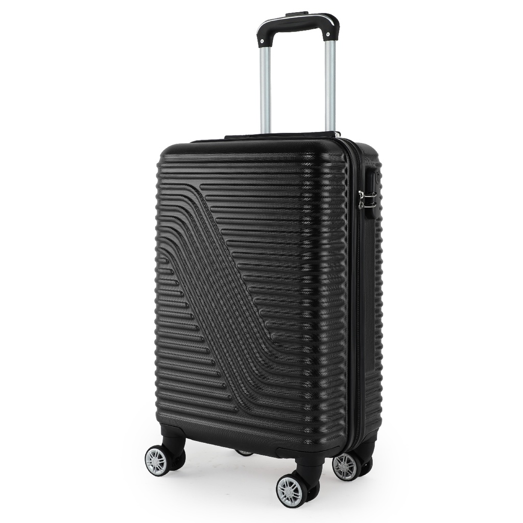 SAFARI petite Valise Incassable en ABS-Noir