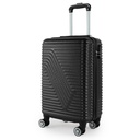 SAFARI petite Valise Incassable en ABS-Noir