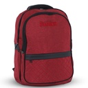 FASHION sac à dos en Toile avec 2 compartiments-Rouge Bordeaux