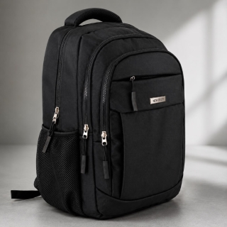 Sac à Dos Scolaire Imperméable New Berry Noir Multi-Compartiments