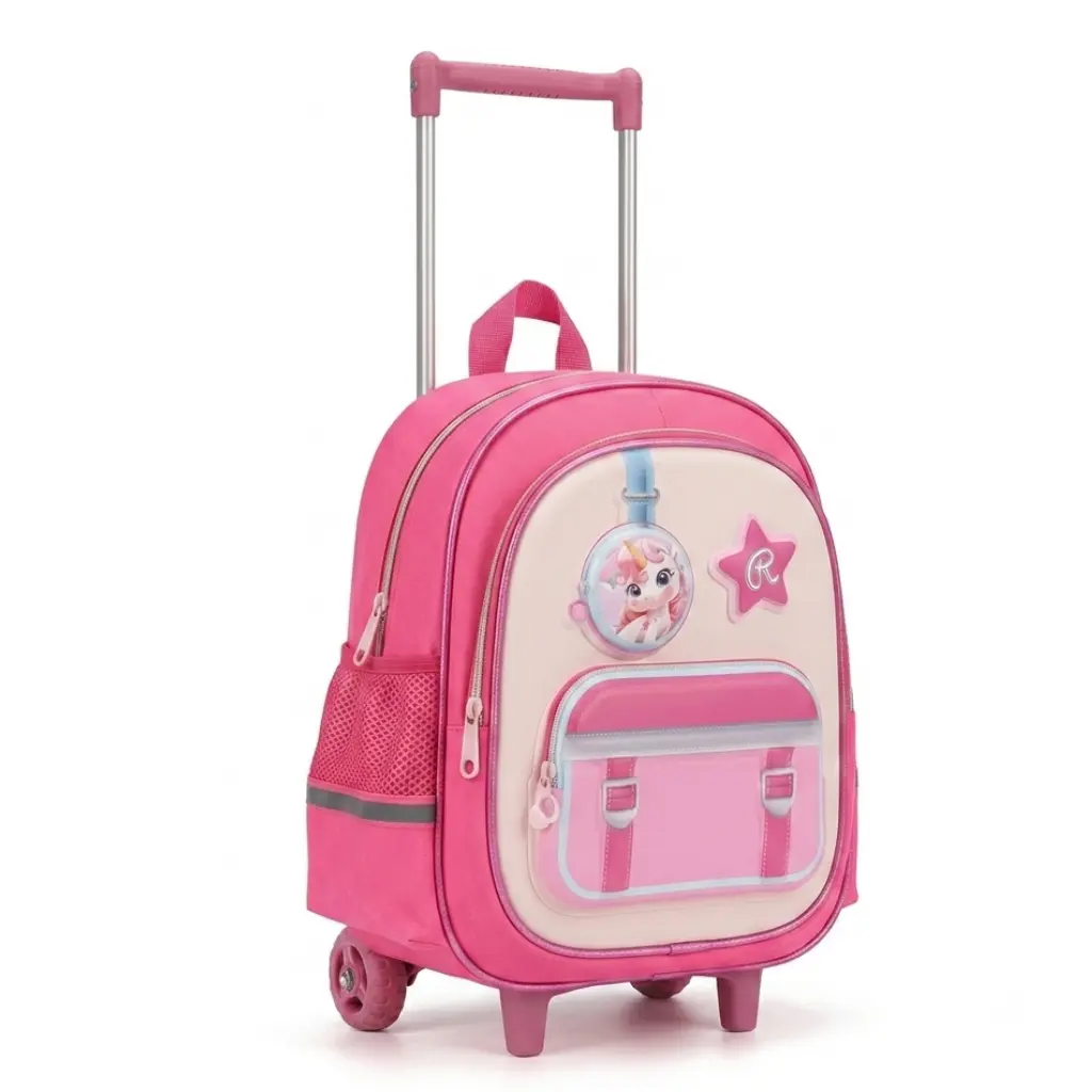 Cartable à Roulettes Licorne pour Maternelle et Préparatoire