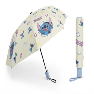 Parapluie Stitch 95 cm Réglable 40-65 cm avec Housse – Beige