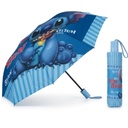 Parapluie Stitch 95 cm Réglable 40-65 cm avec Housse – Lilo & Stitch