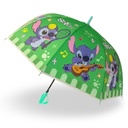 Parapluie Enfant Stitch Vert 75 cm avec Sifflet